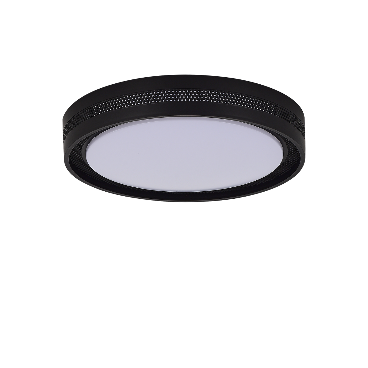 Plafon okrągły LED RONDA 25W 3000/4000/6000K 2219lm metal czarno-biały wym:8x40x40cm IP20 Light Prestige