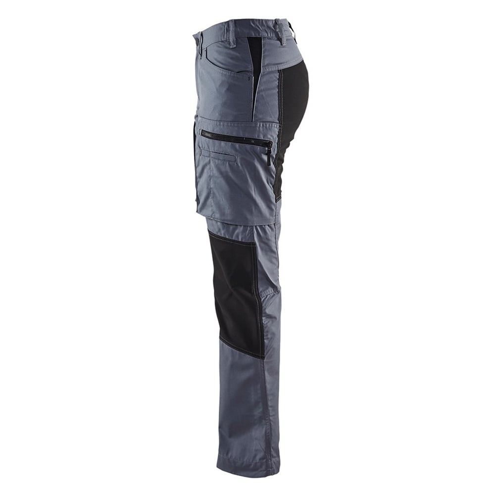 Pantalon de travail services stretch femme Blaklader polycoton Gris / Noir 44 - 3