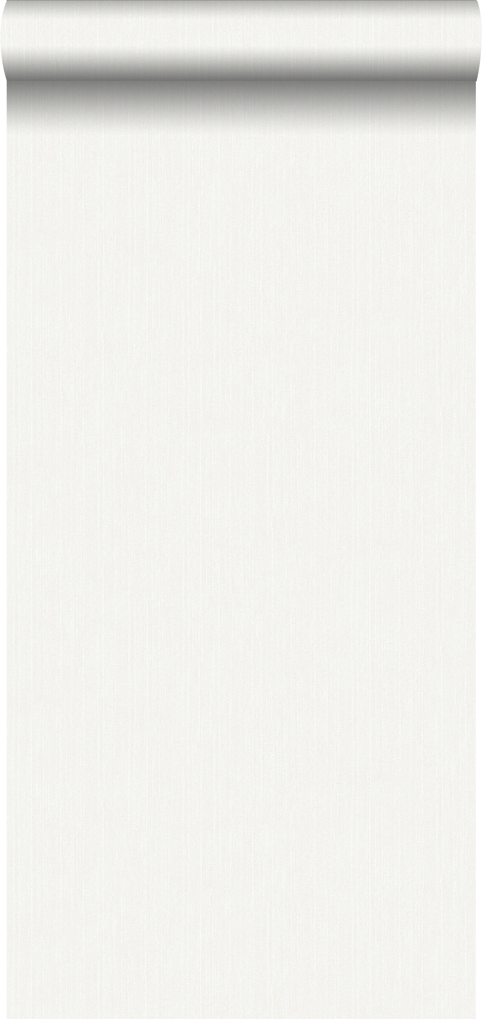 Papel pintado liso con textura de tejido blanquecino - 0,53 x 10,05 m - estahome