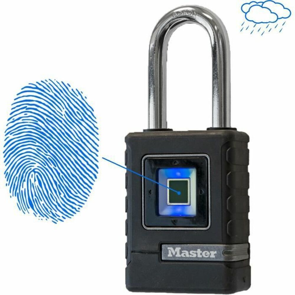MASTER LOCK Cadenas Biometrique Haute Securite [Etanche] [Empreinte Digitale et Code Directionnel de Secours] 4901EURDLHCC - 7