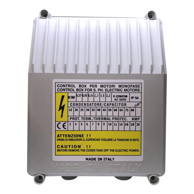 Coffret De Démarrage C-box 1.1kw 40uf Pour Pompe Immergée 220v Mono