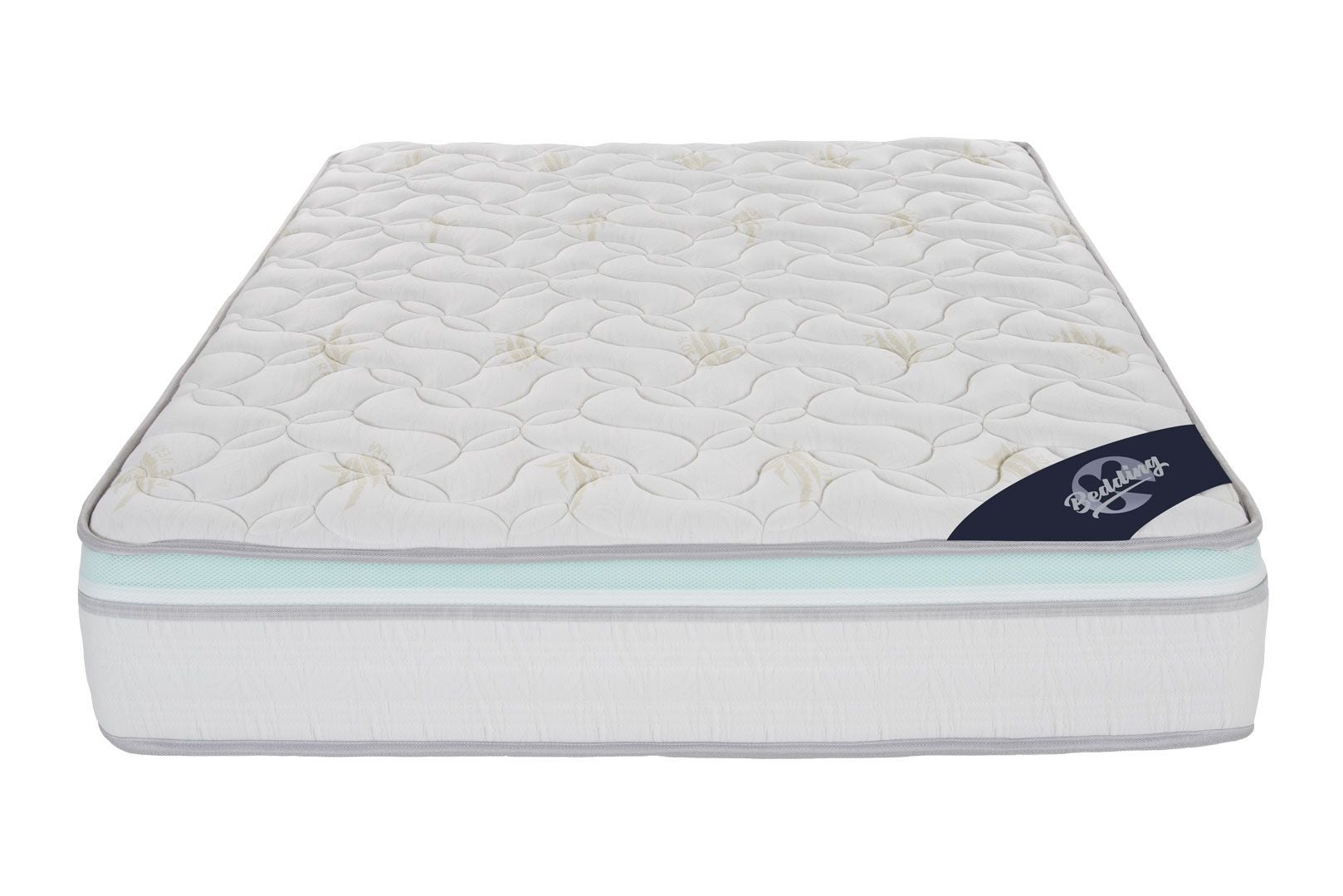 Matelas Aloe Vera 200x200 cm Hauteur 27 cm Mousse à Mémoire de Forme Infusée Aloe Vera Double Face Soutien mi-ferme - 2