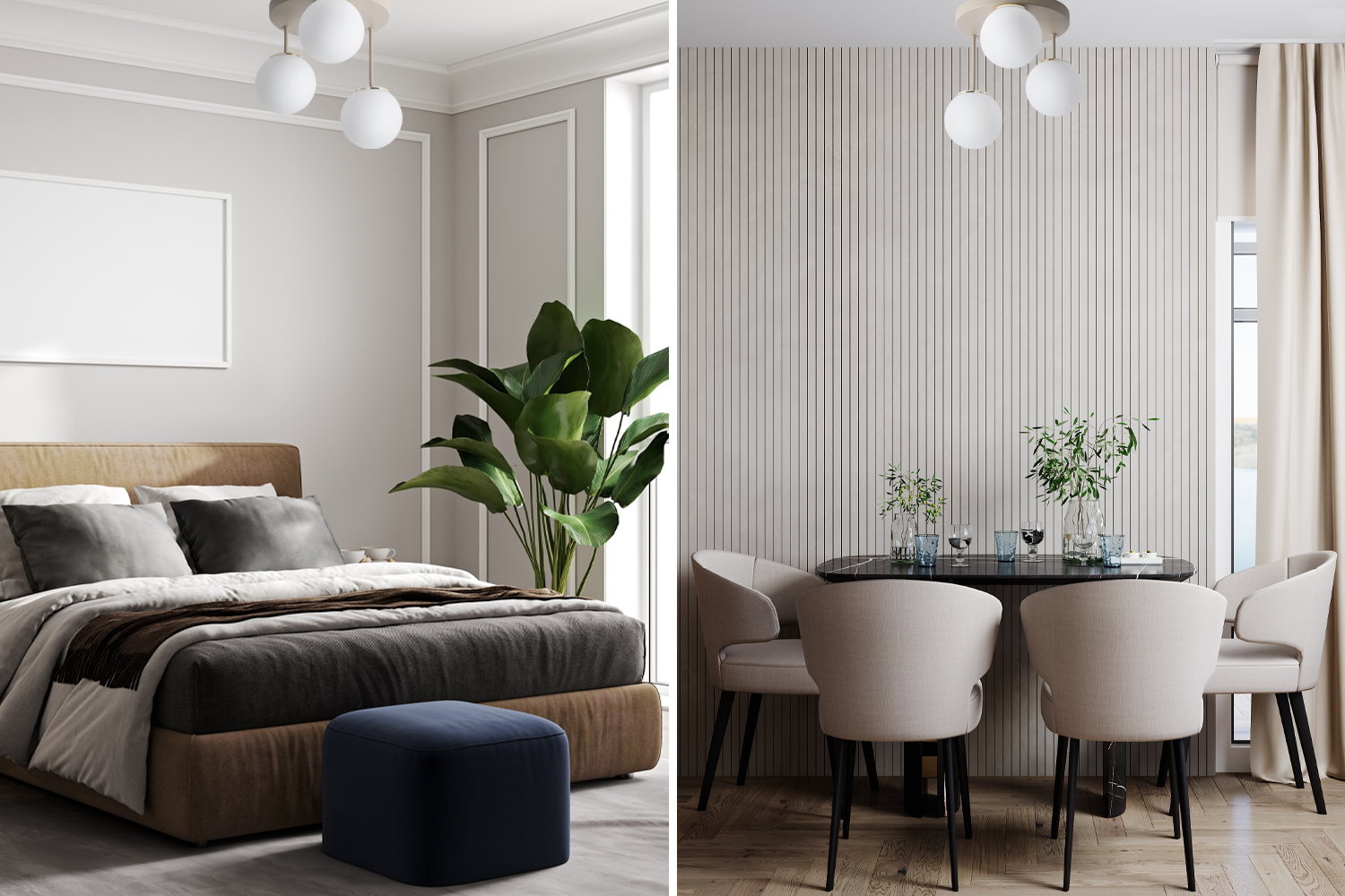 Lampa sufitowa wisząca Florence glamour 3xE14 kaszmirowy/złoty Light Home LH - 3