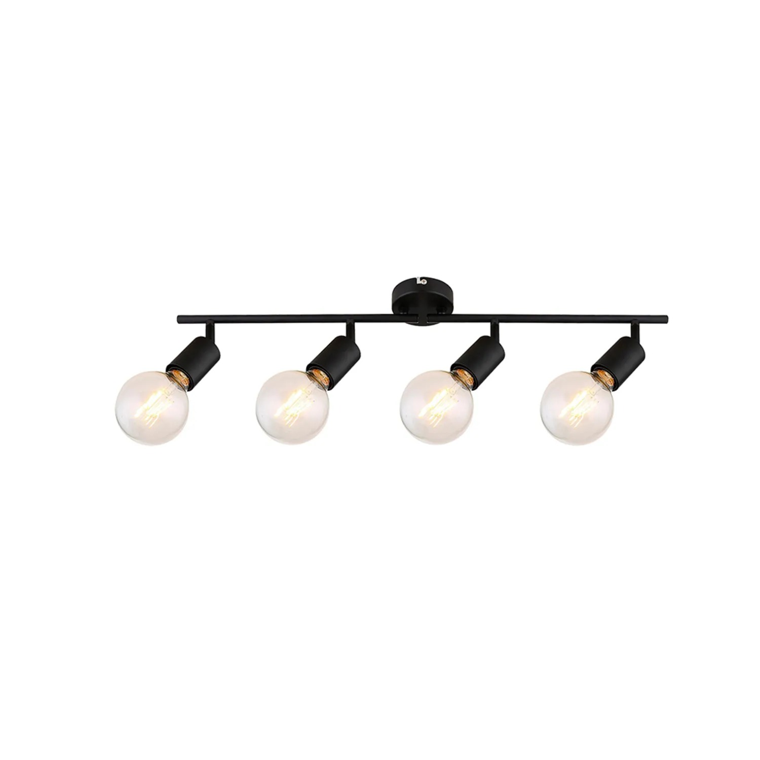 Reflektor sufitowy Lamar czarna 4 x E27 x 40W wym:12,5x71x12,5cm Rabalux