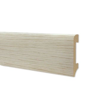 Battiscopa Effetto Legno Noce 2000mm - Duropolimero Per Cucina E Bagno | Resistente E Facile Da Installare - Foto 8