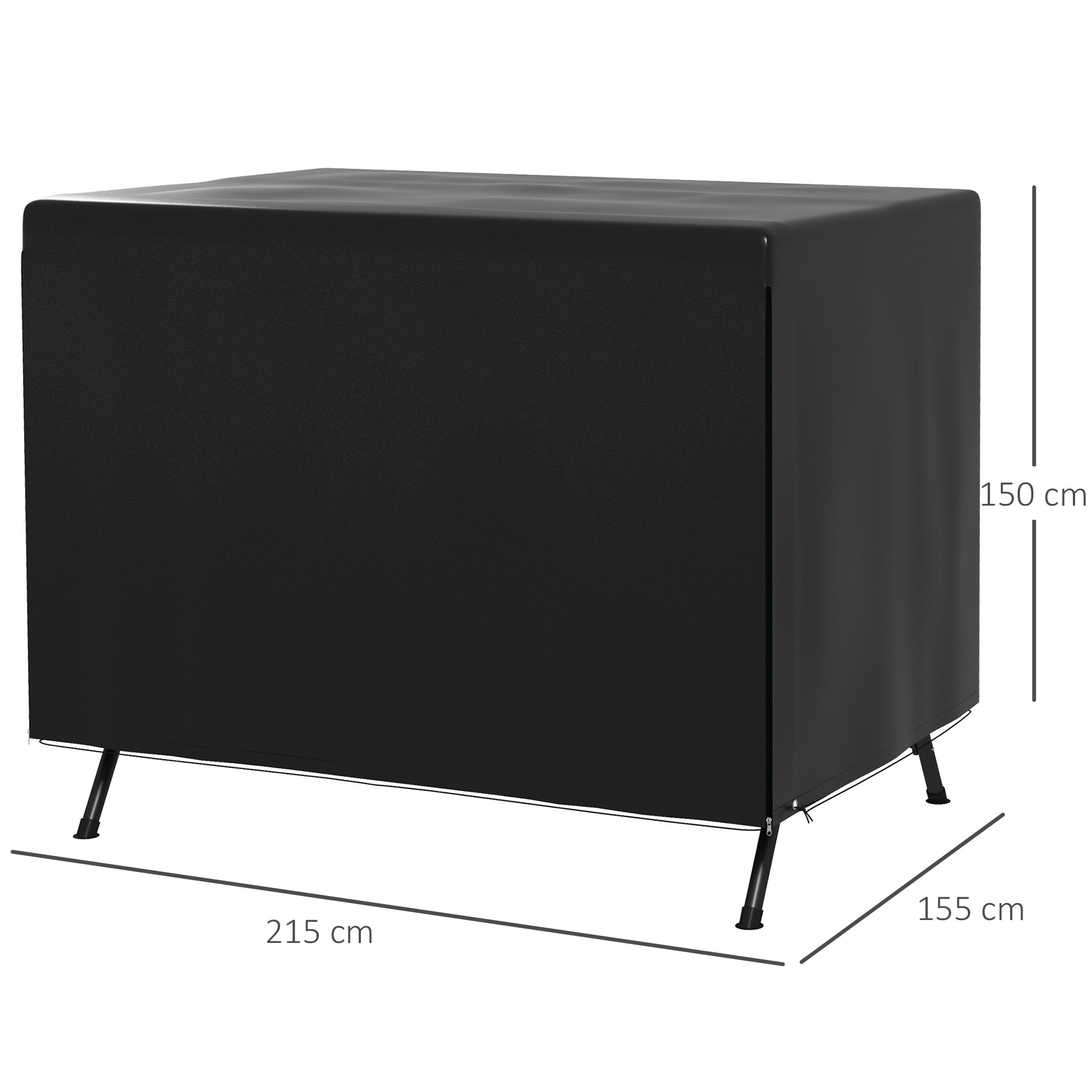 Housse de protection PE Outsunny - 3