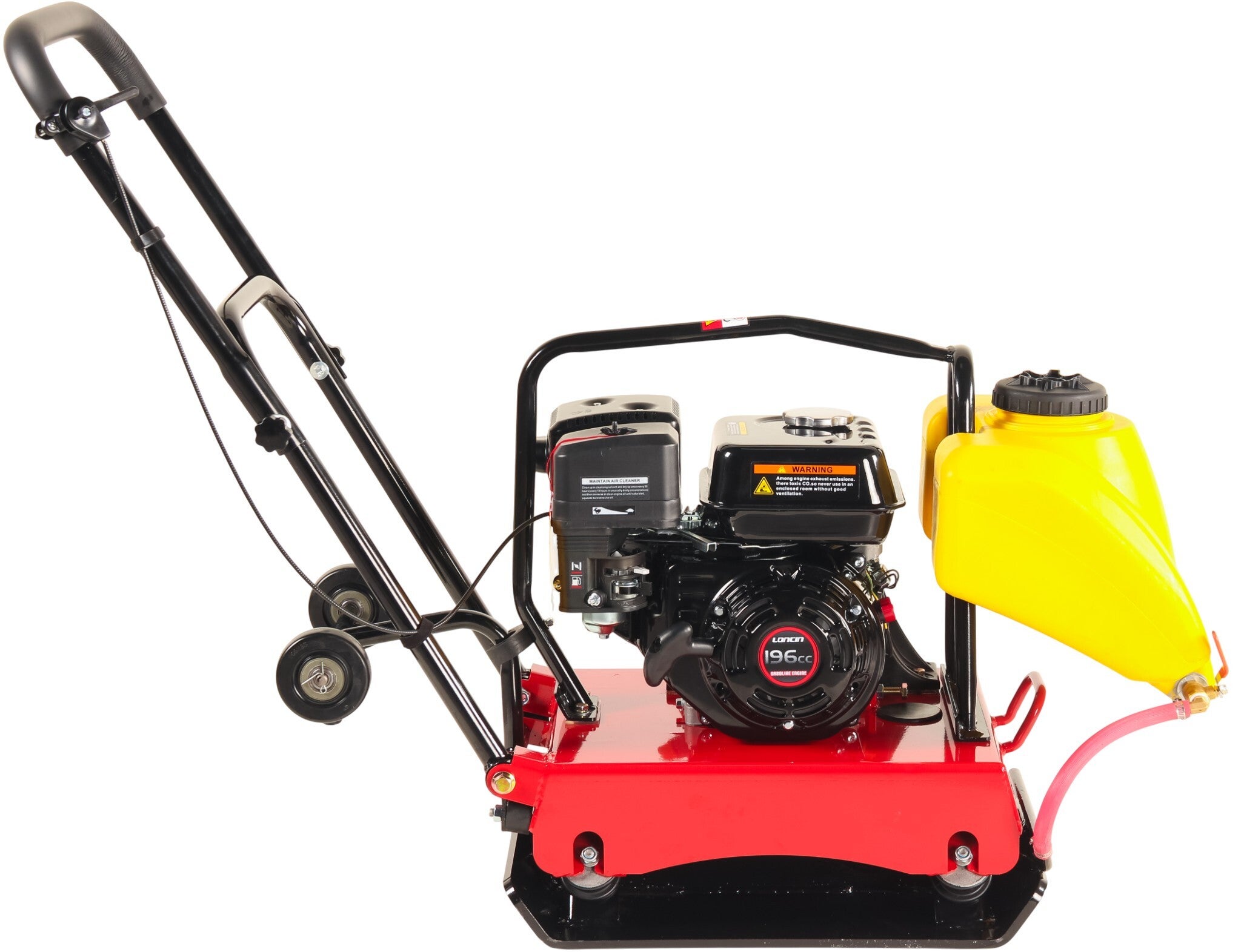Compacteur à plaque vibrante 15,5 kN – Avec réservoir d’eau – Moteur essence 6,5ch – Plaque 55 x 42 cm Torros TPT1502W - 5