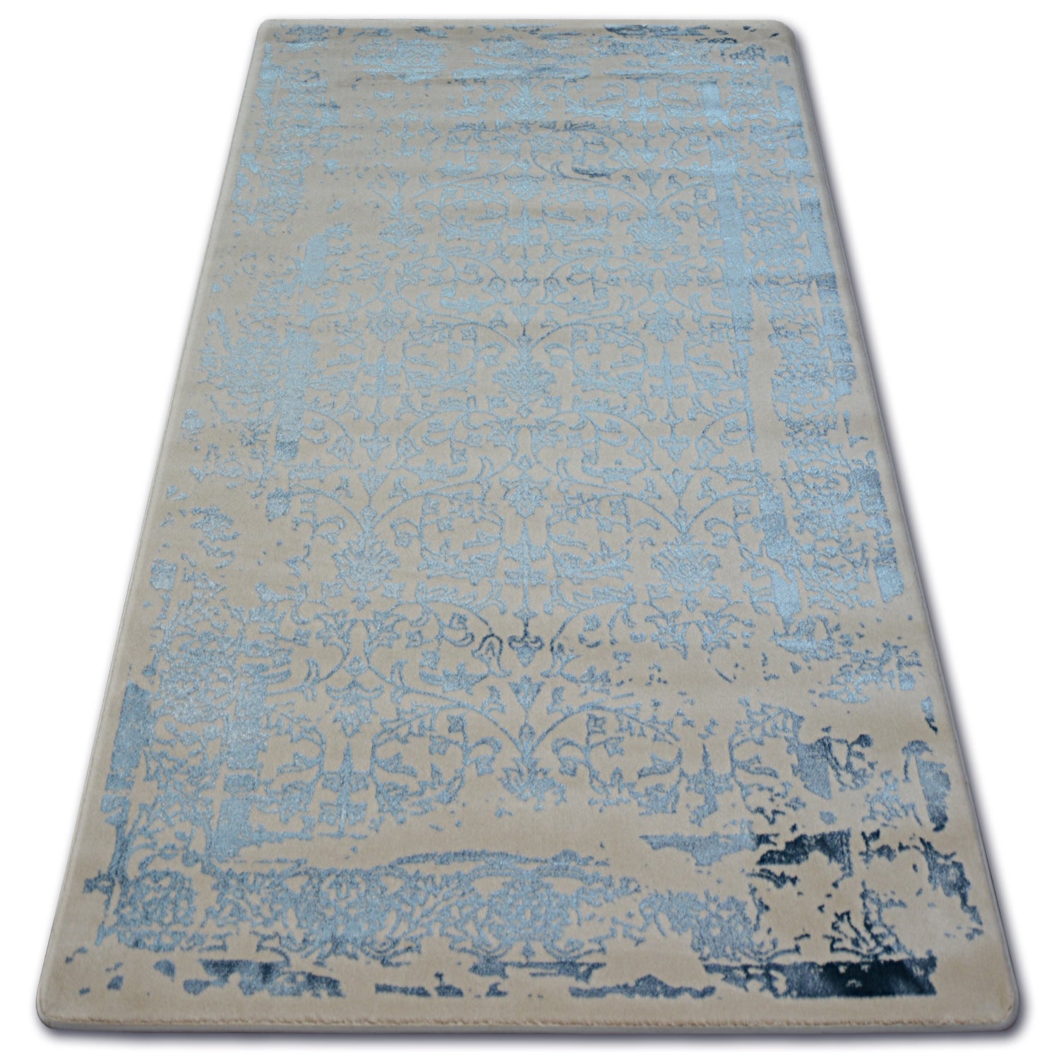 Dywan AKRYL MANYAS 0920 Ivory/Blue 160x230 cm