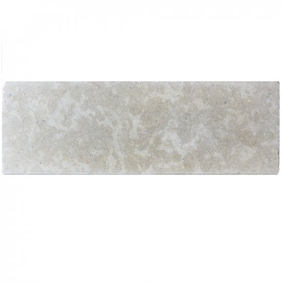 Marche d'escalier en pierre beige Bois doré - Bord Rond - 33 x 100 x 3 cm - pièce - C-NEGOCE - 2