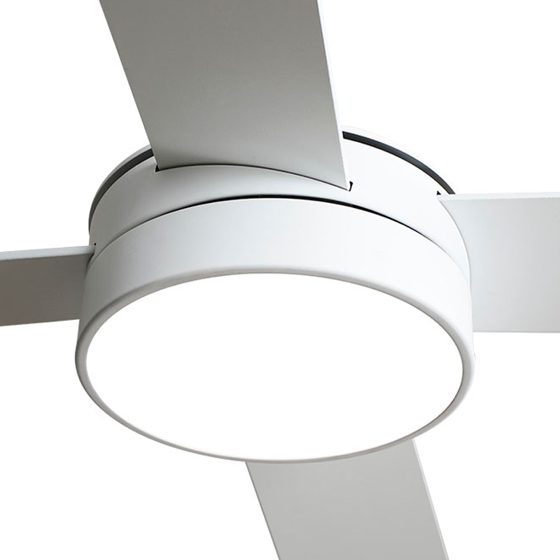 Ventilateur DC NEVERY blanc 122 cm LED 3 températures mémoire couleur Fabrilamp - 6