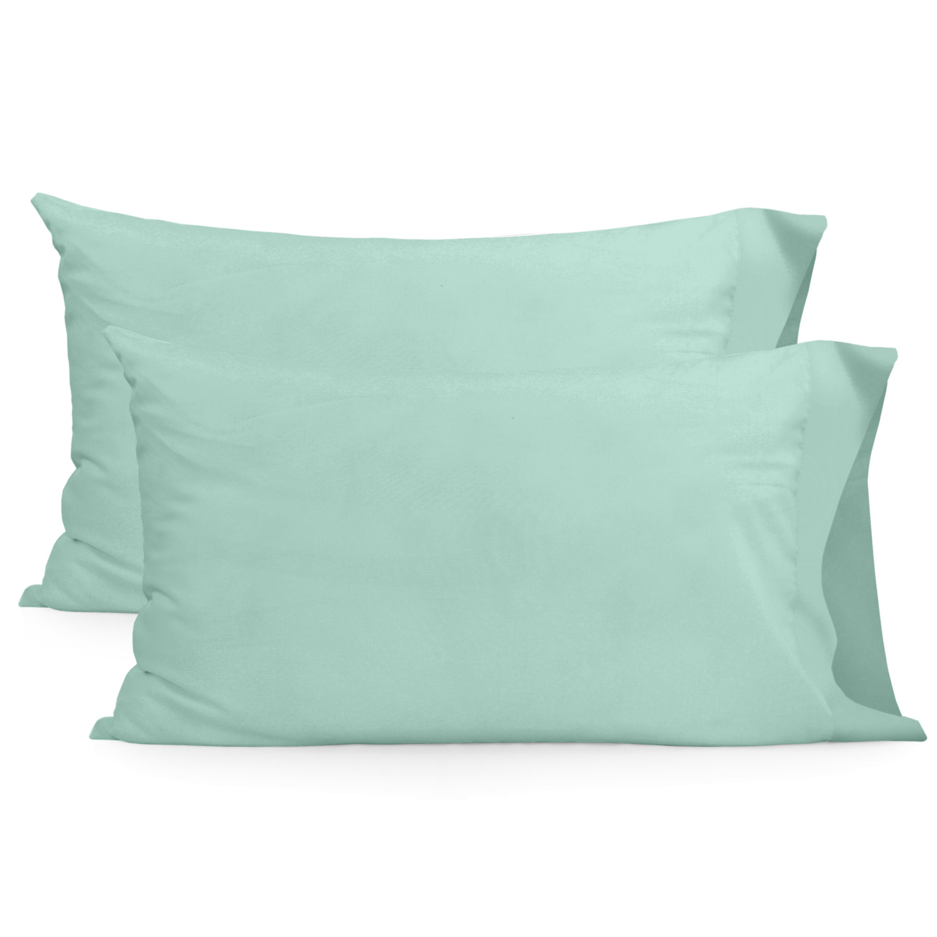 Basic Taie d'oreiller Menthe 50x75 (x2) - 5
