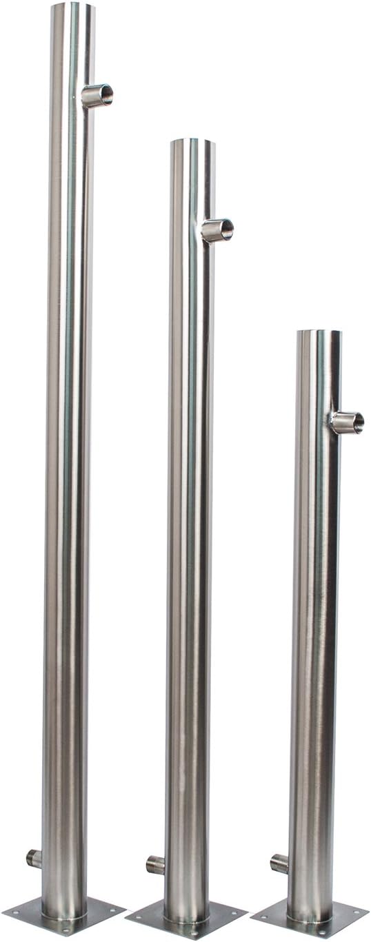 Kolumna wodna Köhko 1020 mm wykonana ze stali nierdzewnej Kran ogrodowy V2A