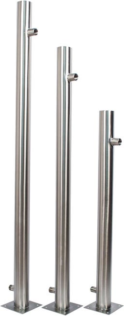 VidaXL Colonna d'Acqua da Giardino 80 cm Acciaio Inox Rotonda | Leroy VidaXL Colonna d'Acqua da Giardino 80 cm Acciaio Inox Rotonda | Leroy