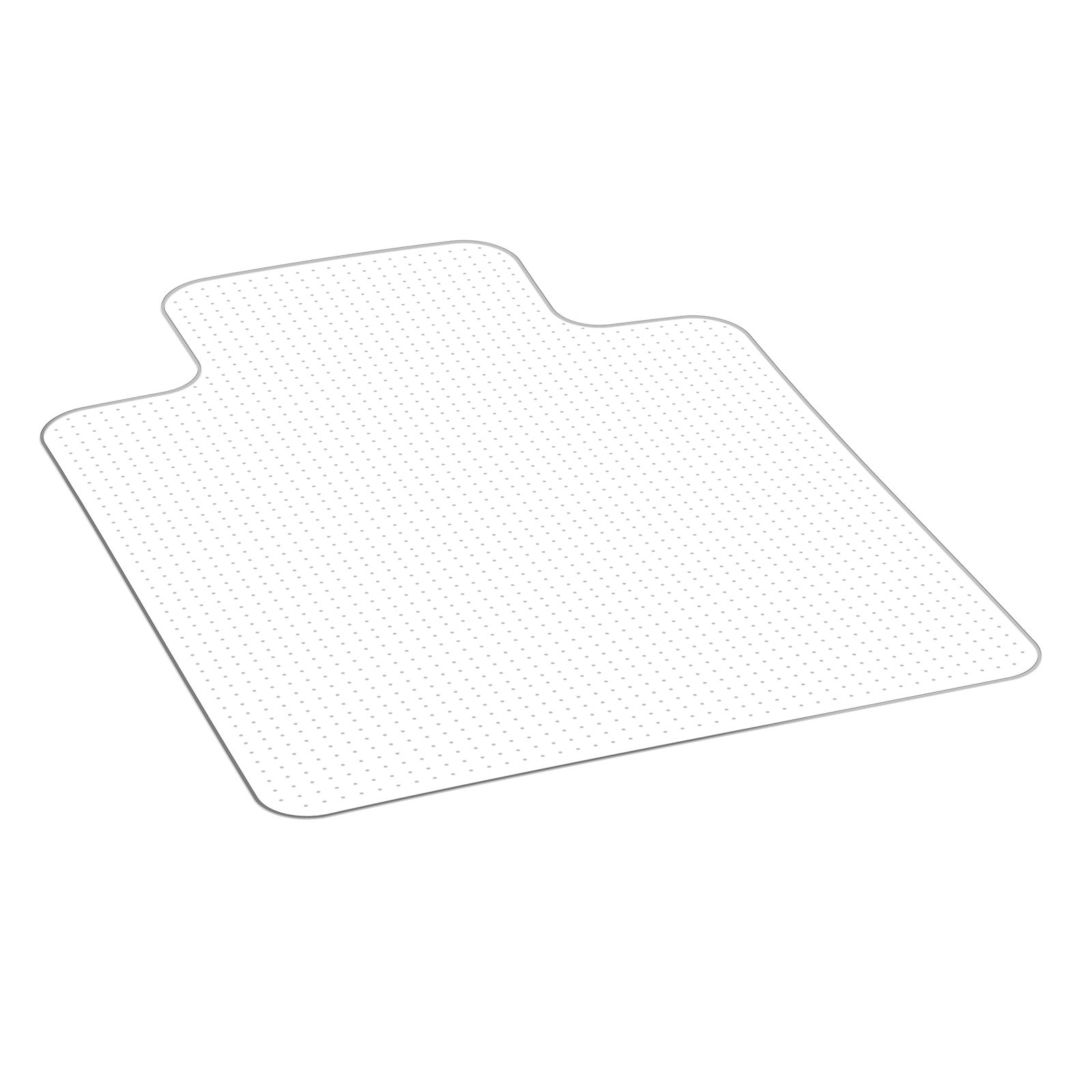 Canapea cu spătar VEVOR 121,9 x 91,4 cm, transparent, covor cu pene netede, antidepăranță, ușor de curățat, birou, casă, protecție sol