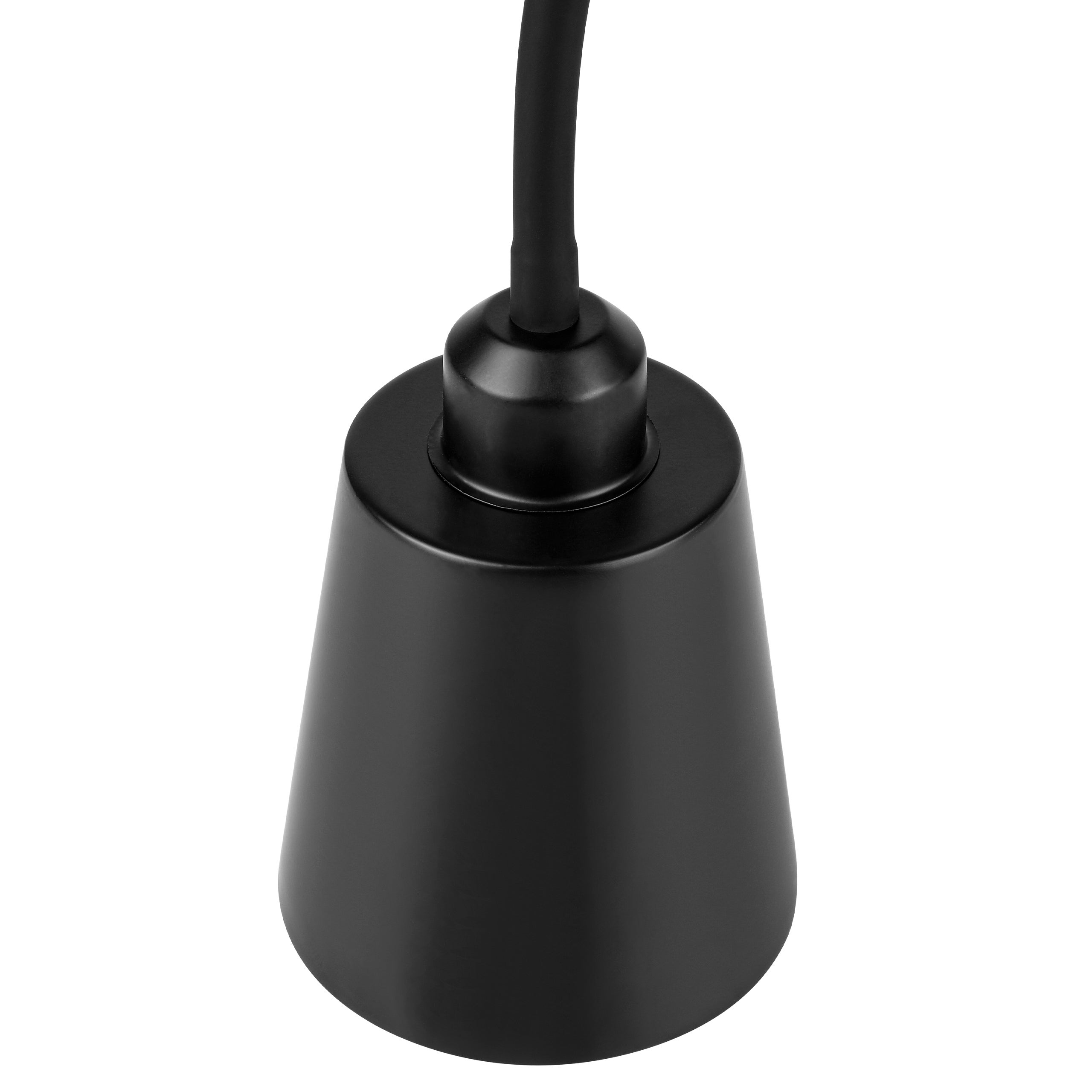 Lampa podłogowa stojąca E27 LED Koko 145cm IP20 czarna stal drewno MasterLED - 7