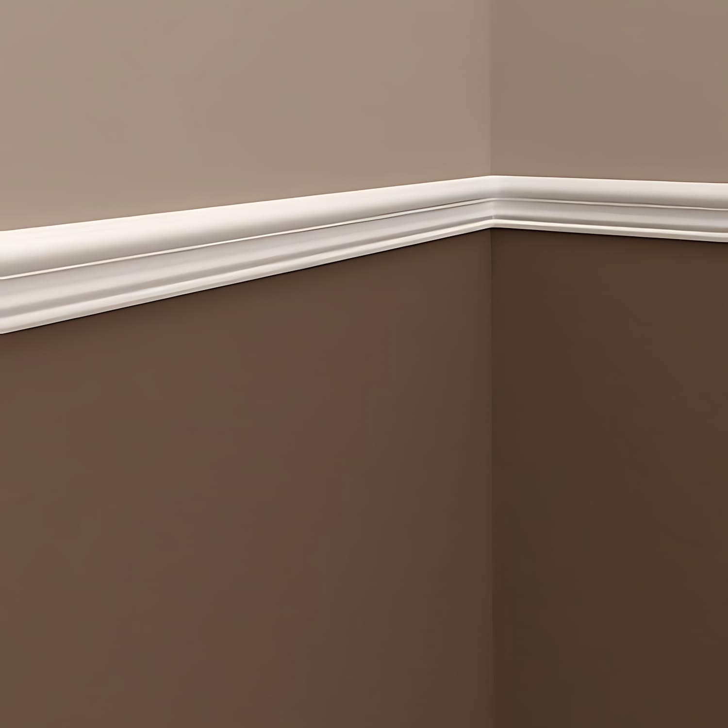 Moldura para pared Profhome 651400 Perfil de estuco Moldura decorativa Moldura friso 2 m - 3
