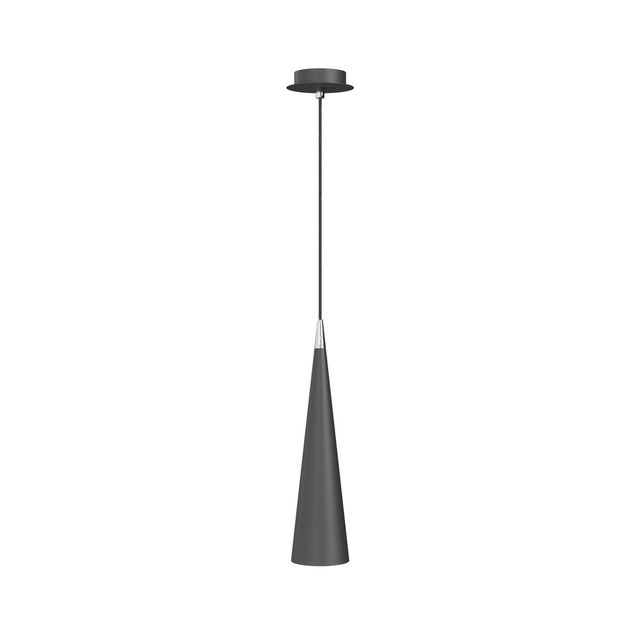 Lampa wisząca NEVILL czarna 1 x GU10 x 40W wym: 32 x 8 x 8 cm Maytoni