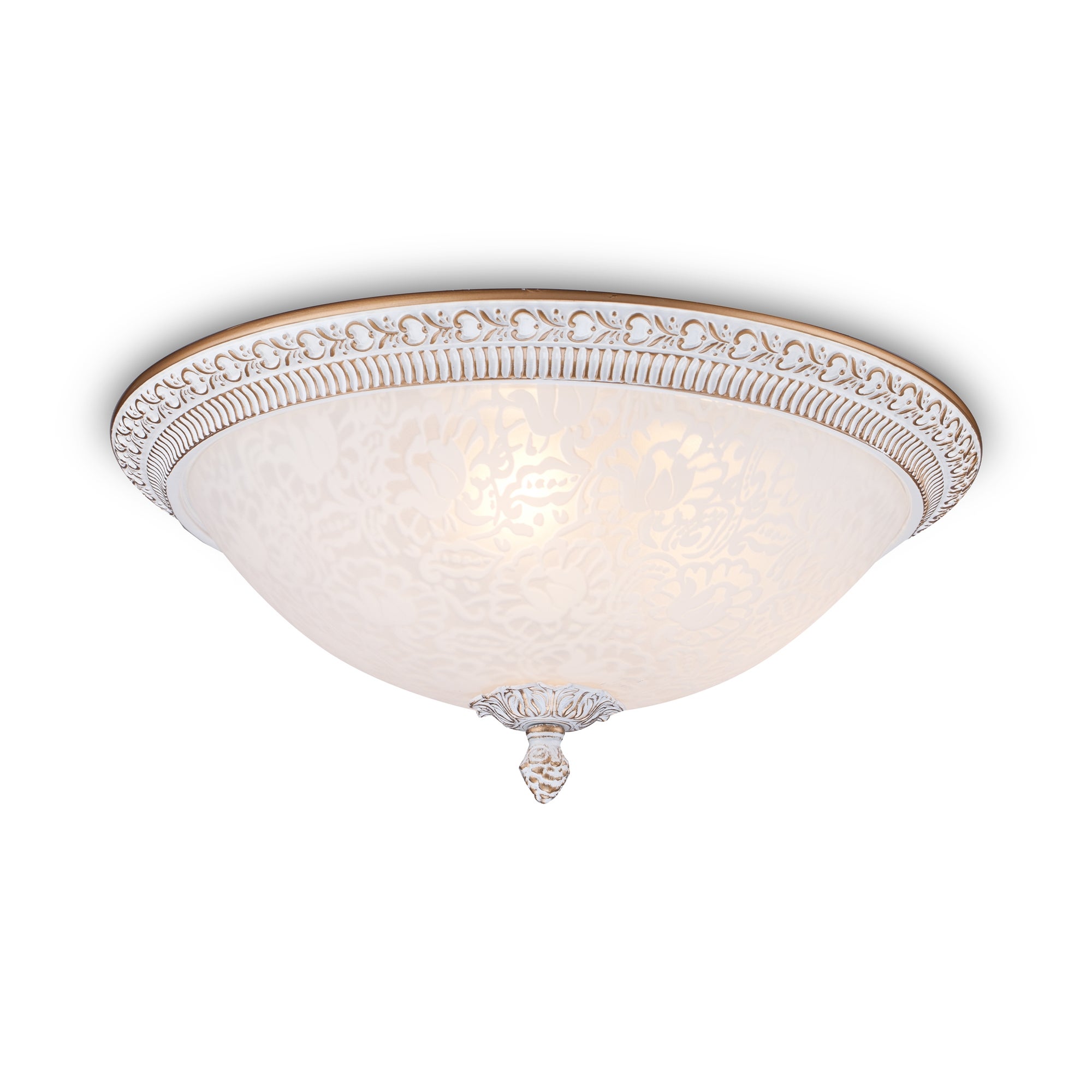 Lampa sufitowa PASCAL biała 3xE27x40W szkło wym:19x37x37cm IP20 Maytoni