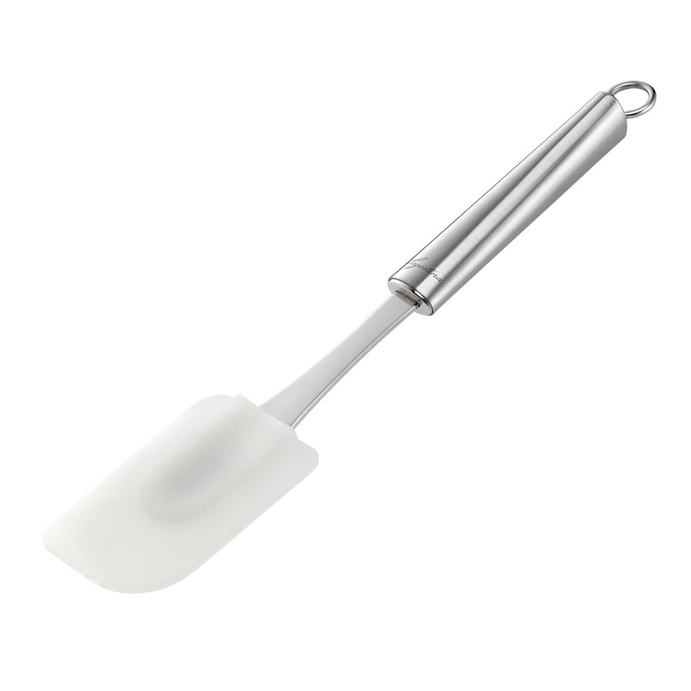 Spatola in silicone, 2 spatole per wok, utensili da cucina antiaderenti con anima in acciaio per cucinare, una spatola piccola e grandi spatole