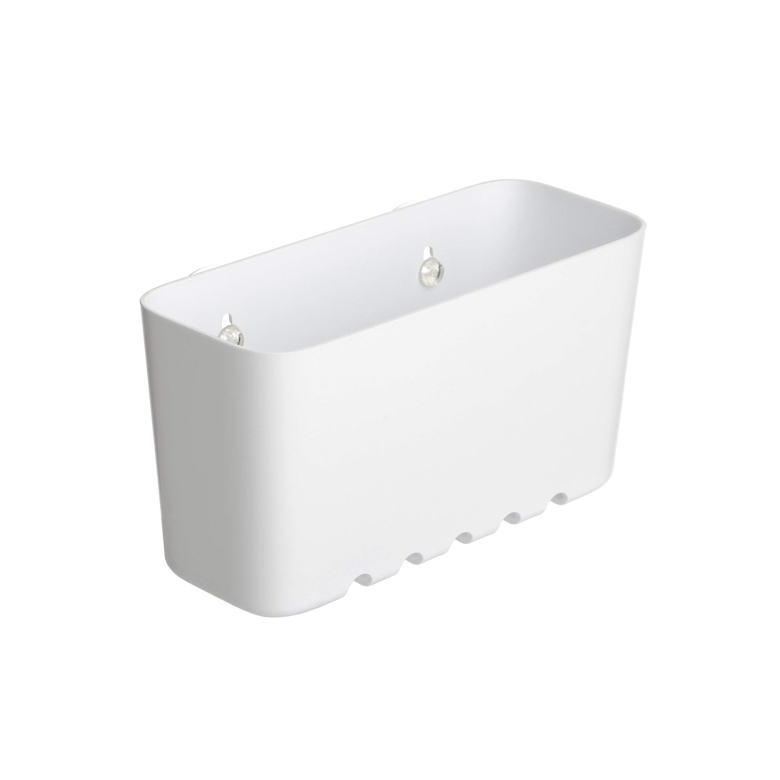 Organizador Baño Cestillo Para Ducha Tatay - Metal Cromado, 2 Cestas, Para Colgar En Mampara O Grifo Organizador Baño Cromado