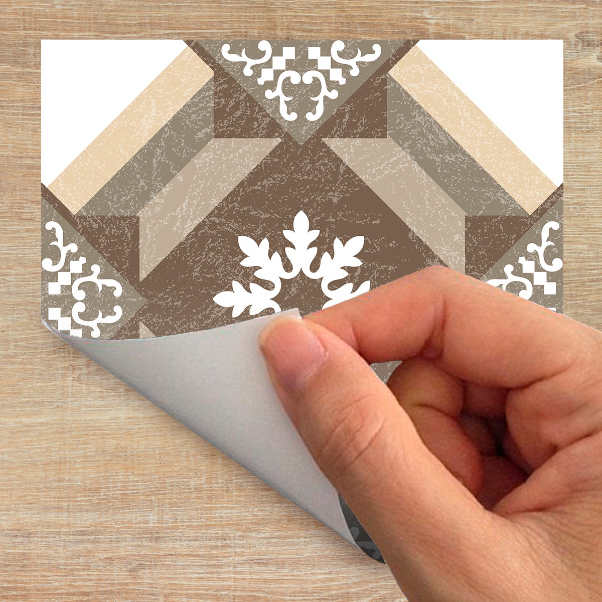 24 adesivi piastrelle di cemento mobili leorenia - Sticker adesivo - adesivi murali - 24stickers20x20cm - 4