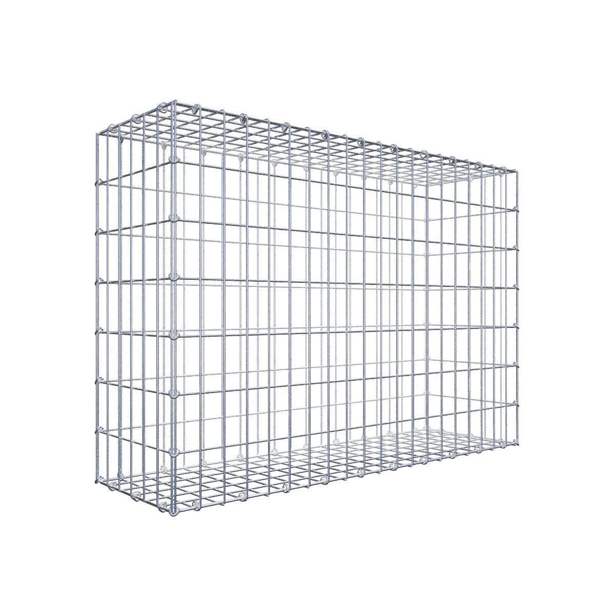 Gabiona - Gabion 100 Cm X 70 Cm X 30 Cm (L X H X P), Taille Des Mailles 10 X 10 Cm, Anneau