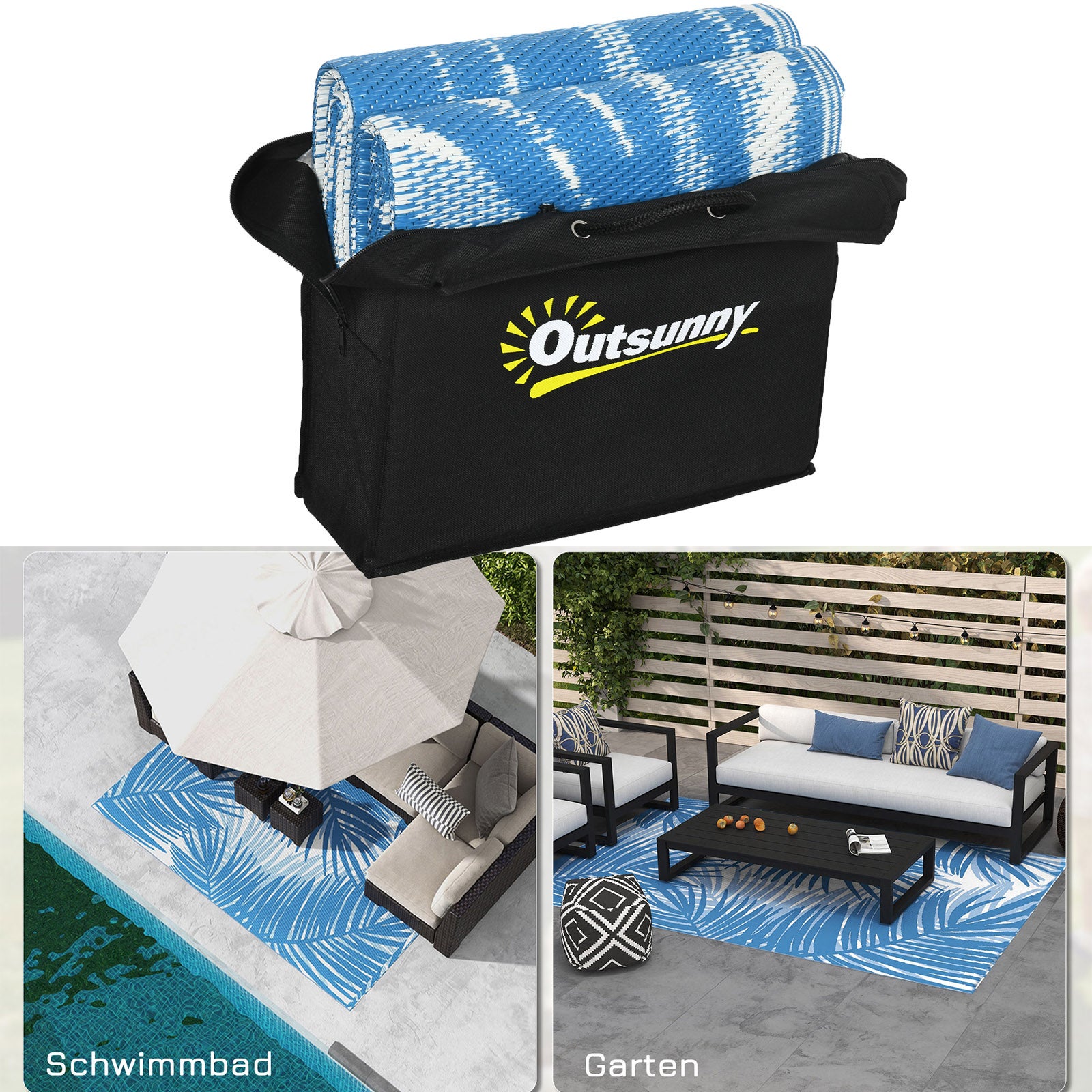 Alfombrilla De Aterrizaje Para Dron De 90cm | Doble Cara Azul/naranja Impermeable | Plegable Con Clavijas Y Funda