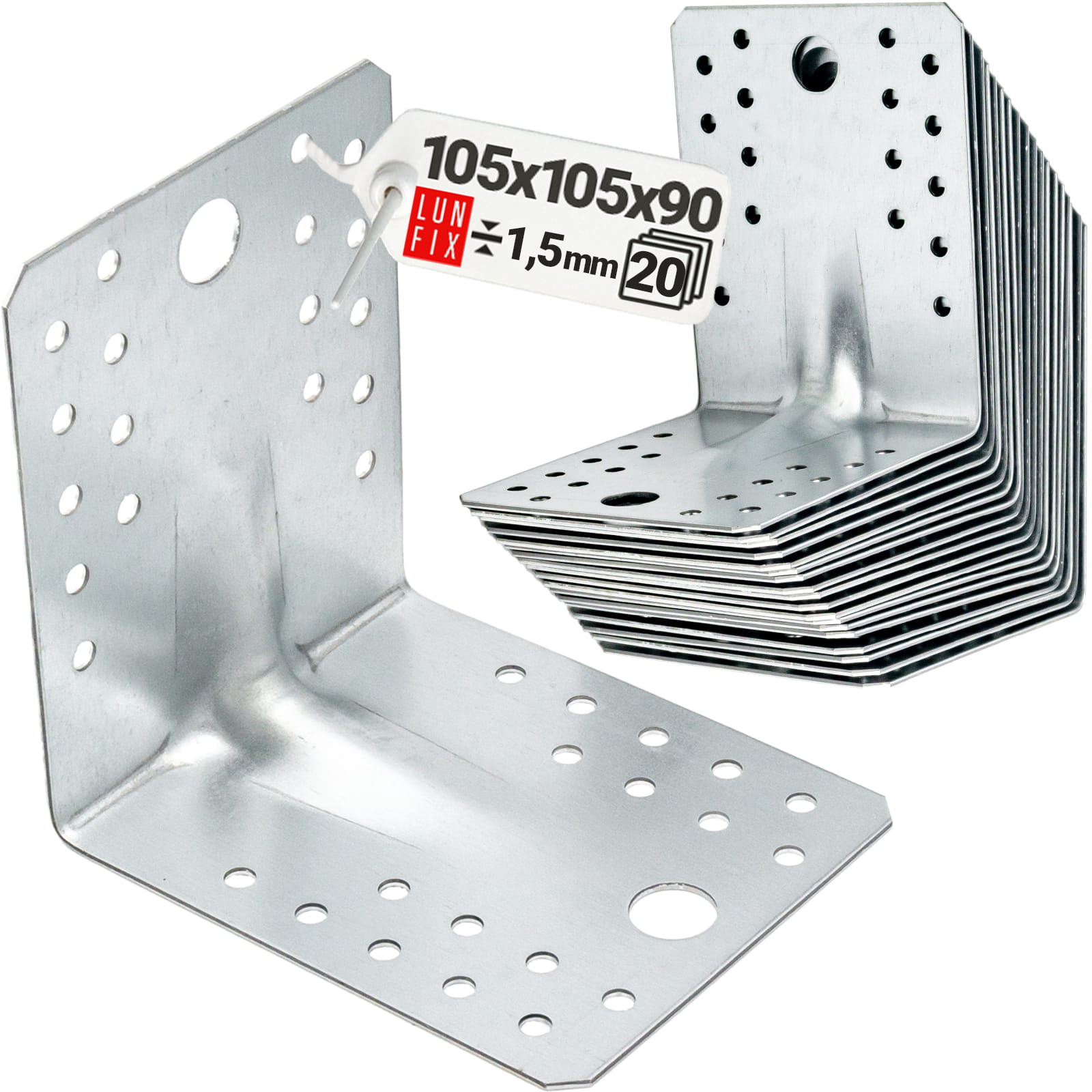 Kątownik ciesielski 105x105x90x1,5 20szt.
