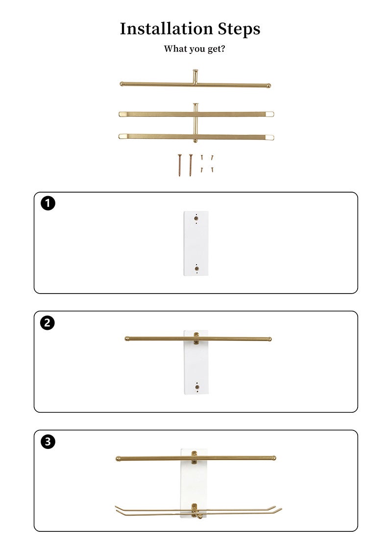 Porte-bijoux mural, organisateur suspendu, gain de place pour bagues/bracelets/boucles d'oreilles - 7
