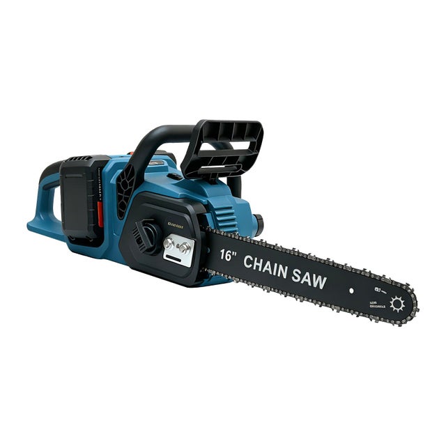 Pilarka łańcuchowa bezprzewodowa 36-42V 2000W 40cm brushless, 2x3.0Ah, do drewna, drzewa, ogrodu, szybkie ładowanie