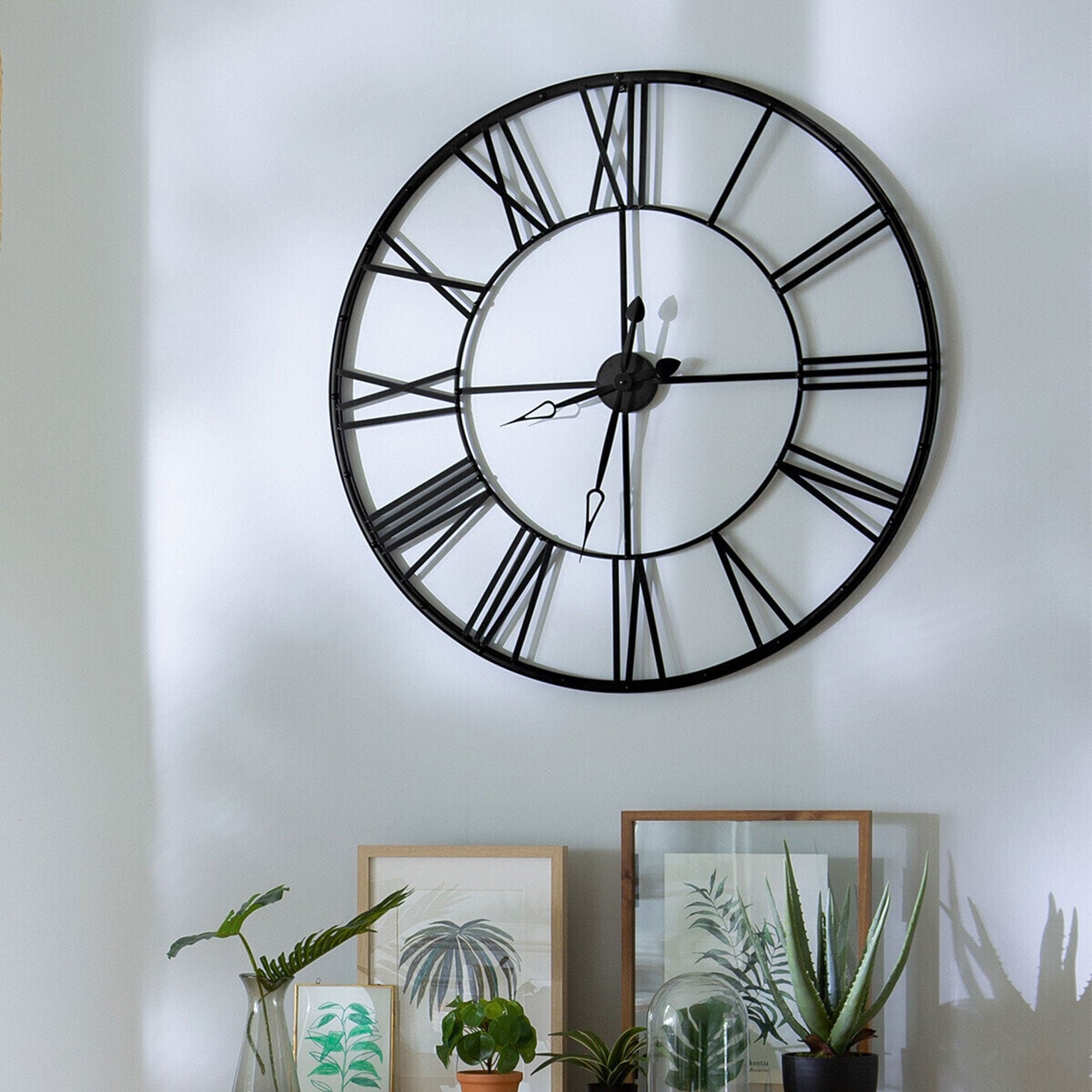 Atmosphera - Reloj 'Vintage' negro - metal D. 70 cm - 3