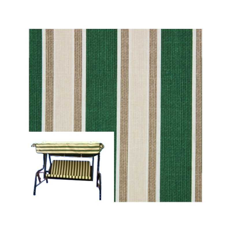 Cuscini+Telo Multiriga Verde Dondolo 4P Xtra Leroy Merlin