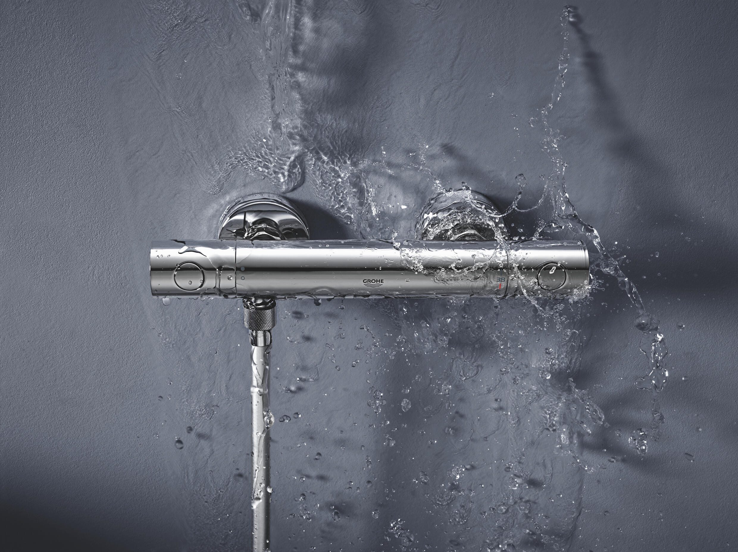 Miscelatore doccia termostatico cromato, Precision Clova - QuickFix, GROHE - 6