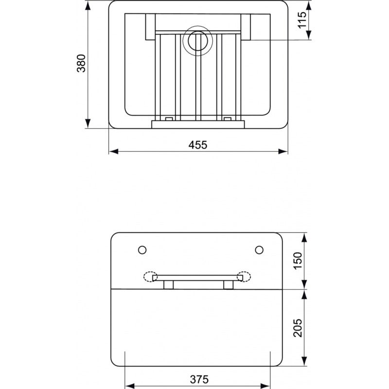 Porcher - Poste d'eau 460 x 380 mm - S593901 - 2