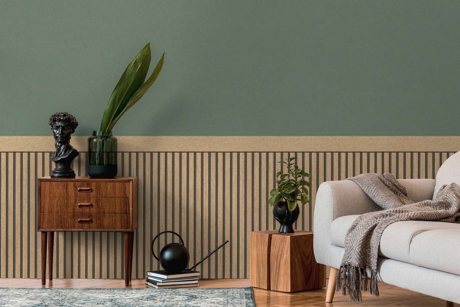 Papier peint Trompe l'oeil Beige Wallpanel, Elements 2 A.S. Création - 6