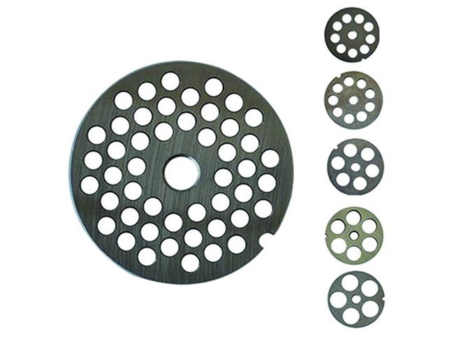 Piastra in inox n.32 fori 8 mm Piastra in inox n.32 fori 8 mm