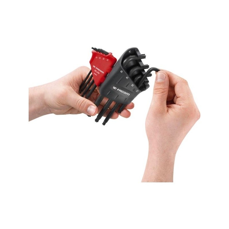 Jeu de 8 clés mâles Torx FACOM 89S.JP8APF 10 à 45 mm - 3
