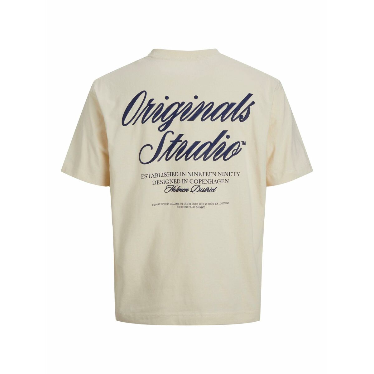 T-shirt Jack & Jones Beige Taille XL Homme - Très Bon état Occasion