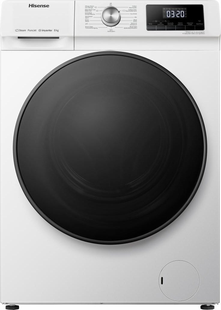 AEG - Lavatrice L6FEG845 8 Kg Classe B-Bianco/oblò silver