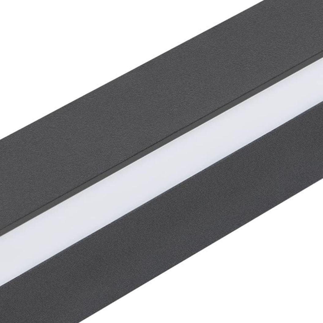 NETTLIFE Wewnętrzny kinkiet LED - Nowoczesna lampa do przedpokoju o mocy 60 cm i mocy 21 W, o ciepłej, białej barwie światła - 5