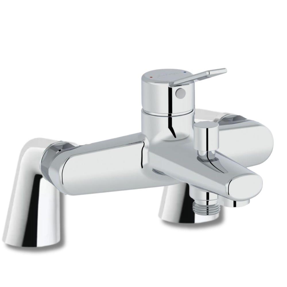 Robinet mitigeur de baignoire au sol - Doré brossé | Leroy Merlin Robinet mitigeur de baignoire au sol - Doré brossé | Leroy Merlin