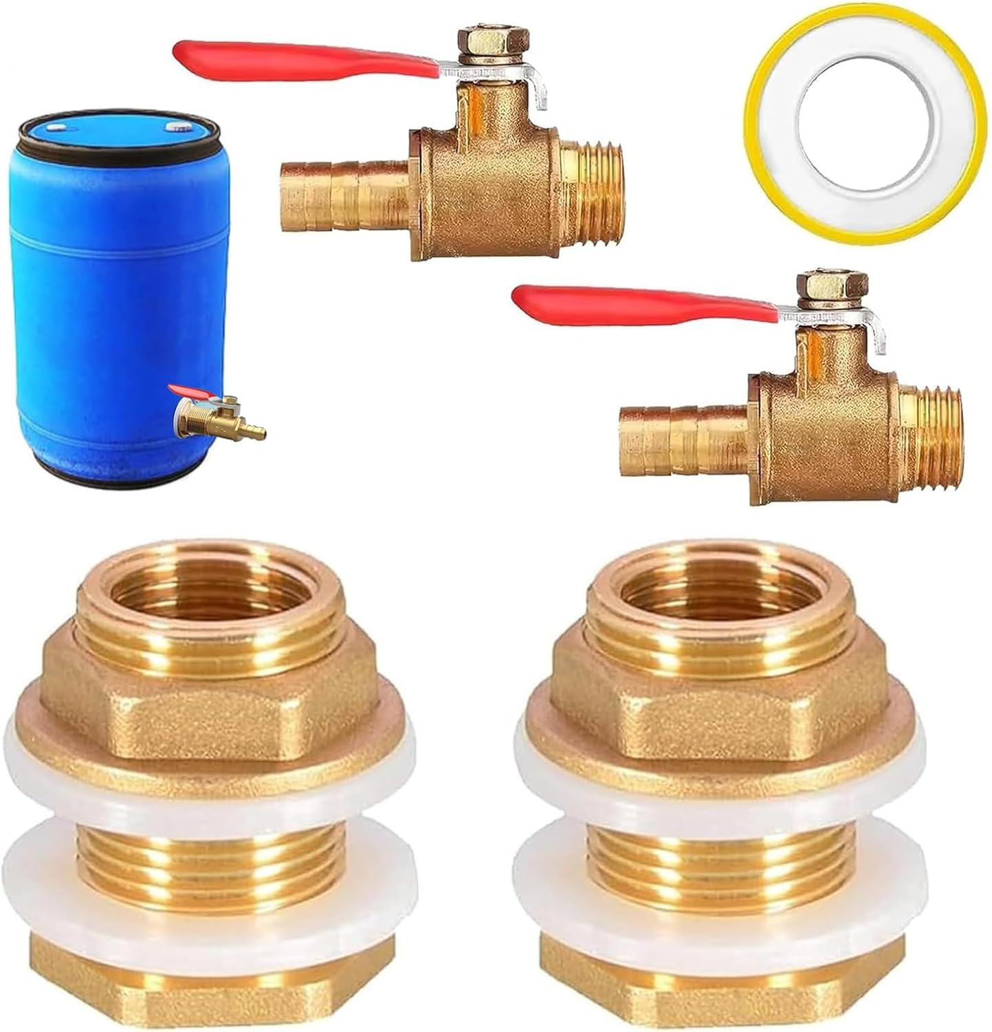 Zestaw 2 prostych złączy do węża zbiornika na wodę samochodowego, kompatybilny z przedłużaczami Peugeot i Citroën