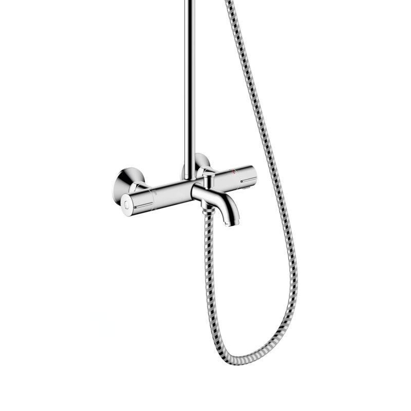 Colonne bain douche thermostatique HANSGROHE Vernis Blend 200 EcoSmart chromé - 11