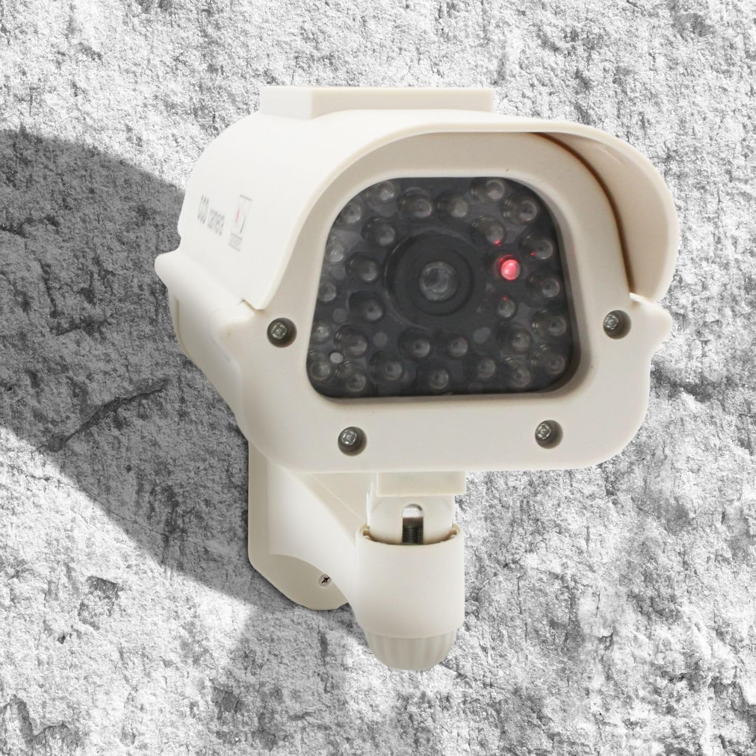 Caméra De Simulation Solaire Fausse Caméra De Sécurité Avec LED Clignotante - Dissuasion Efficace Intérieur Extérieur