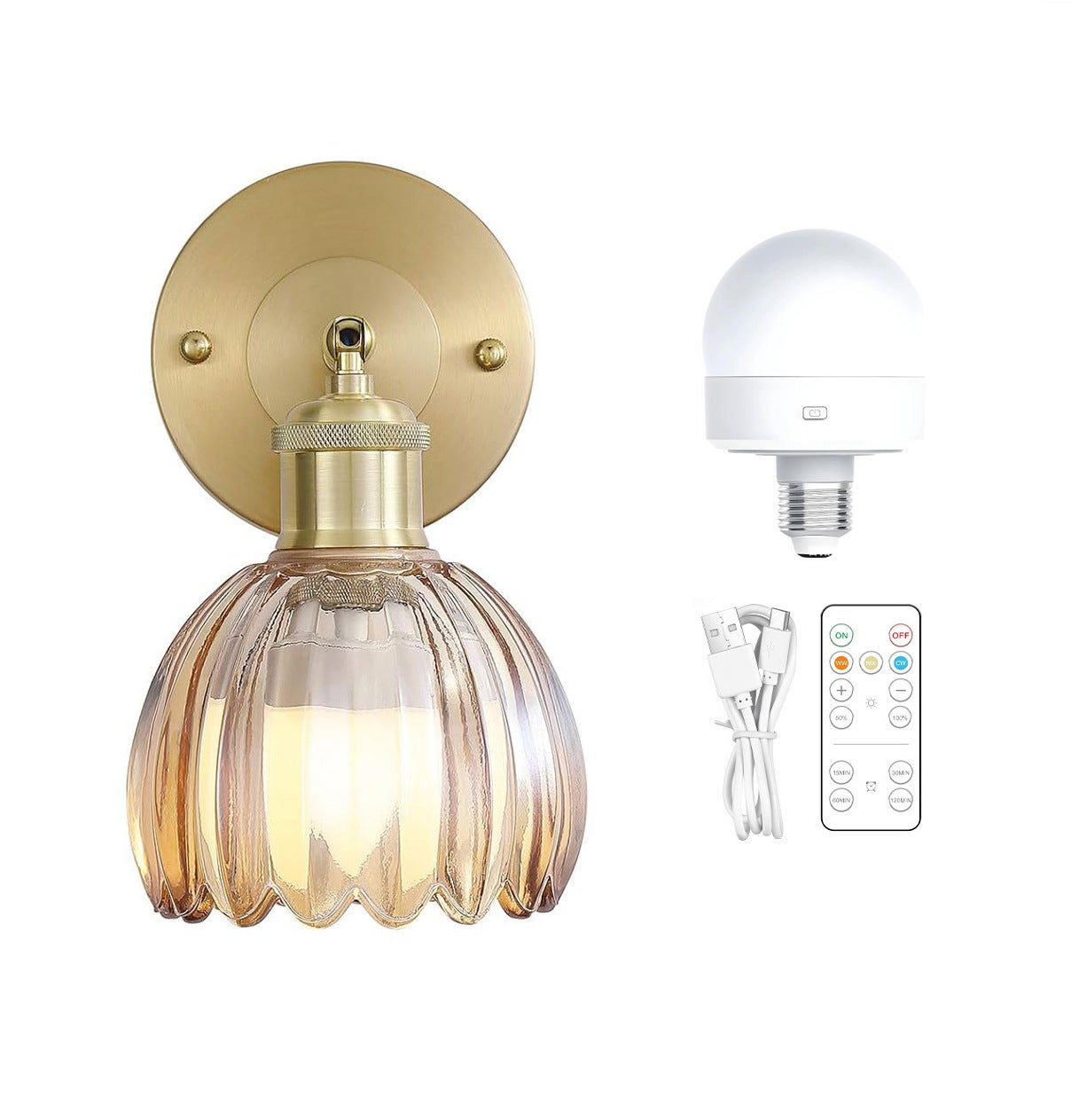 Kinkiet w stylu retro | Eleganckie oświetlenie wewnętrzne do sypialni, kuchni, balkonu i przedpokoju