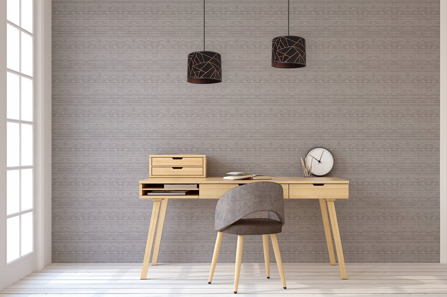 Zawiesie do lampy wiszącej 100cm oprawka stożek E27 czarny - 6