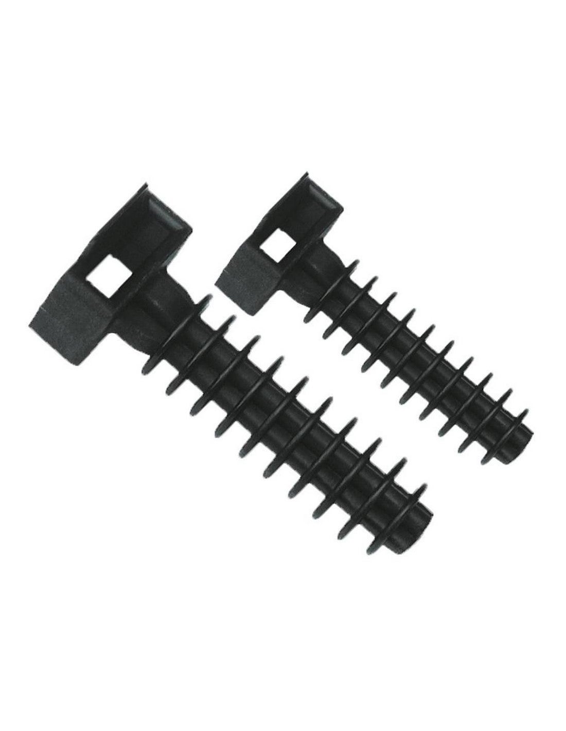 Embase à Frapper Pour Colliers Colson Max 9mm - Perçage 8mm - Sachet De 100 - 2