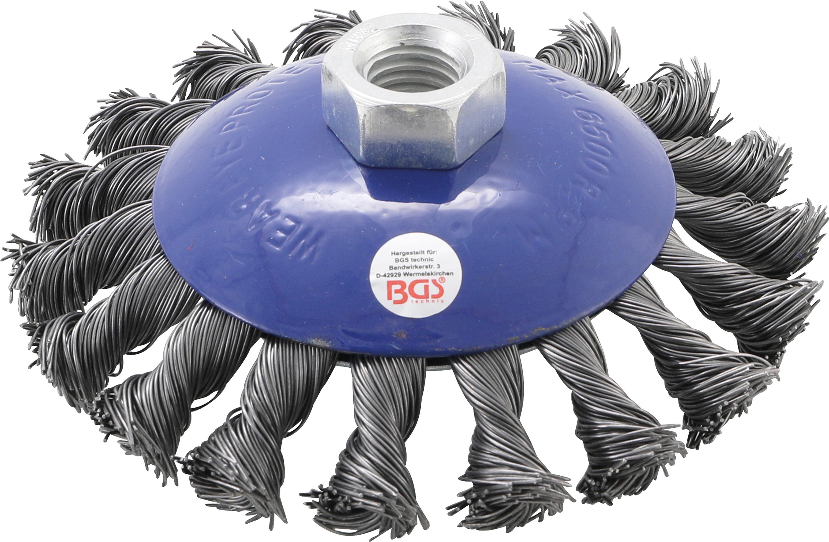 Faithfull WBC150 Brosse Métallique 150 X M14 X 2/0,30 Mm