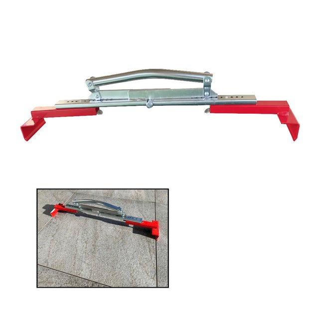 Lève Dalle / Porte Dalle 1 Main PRO Réglable de 350 à 630 mm Charge Maxi 30 Kg - PPDDA10 - Cobaltix