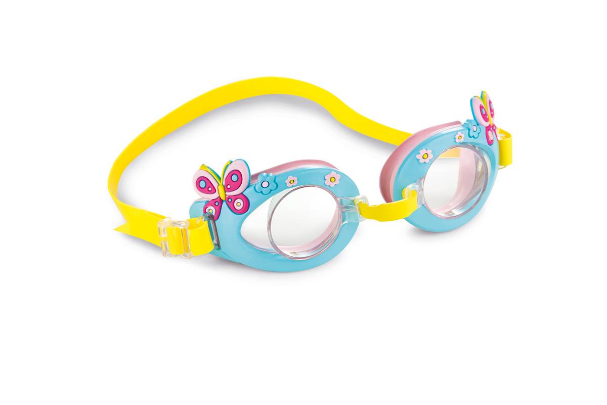 Lunettes De Natation Génériques – Couleur Rose Ou Rouge – Grand Stock